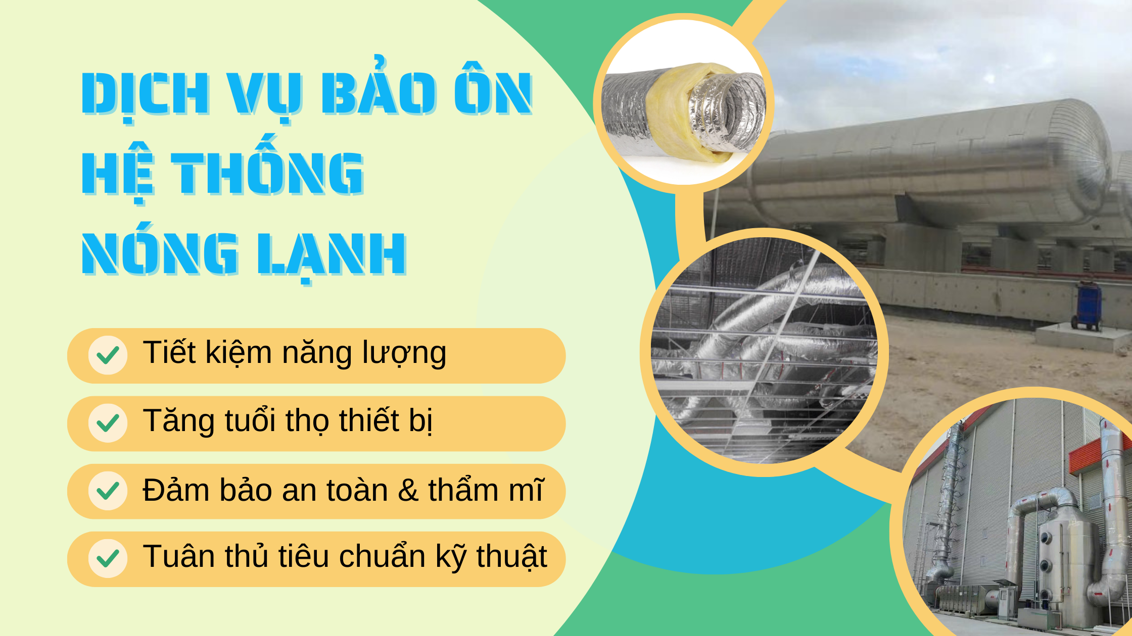 Dịch Vụ Bảo Ôn Hệ Thống Nóng Lạnh