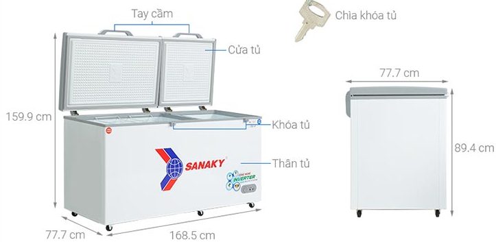 Cấu tạo cơ bản tủ cấp đông công nghiệp