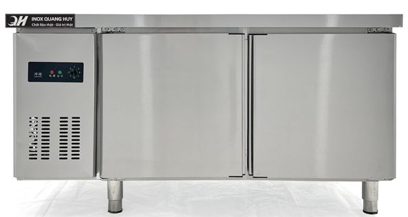 Tủ đông bàn chặt 2 cánh