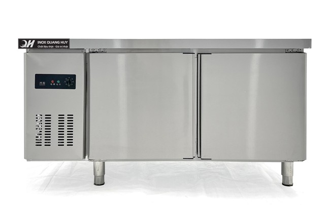 Tủ đông bàn chặt 2 cánh